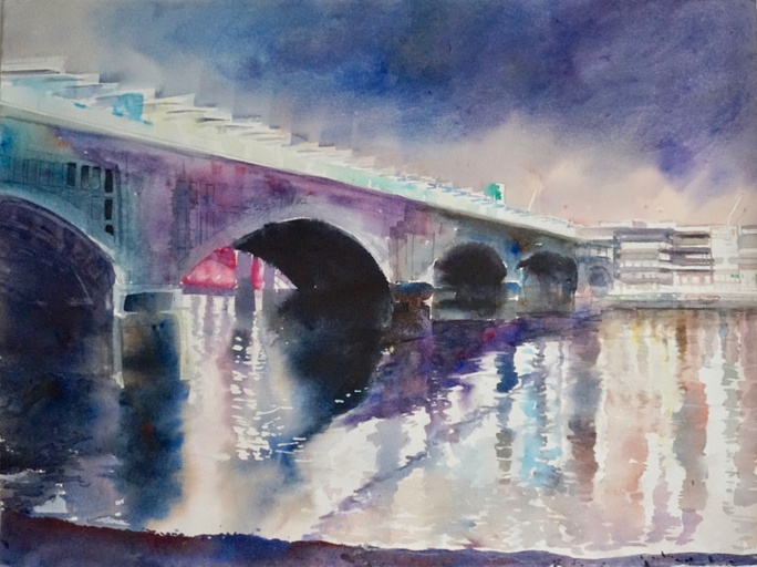 Reflected Light, Blackfriars Bridge