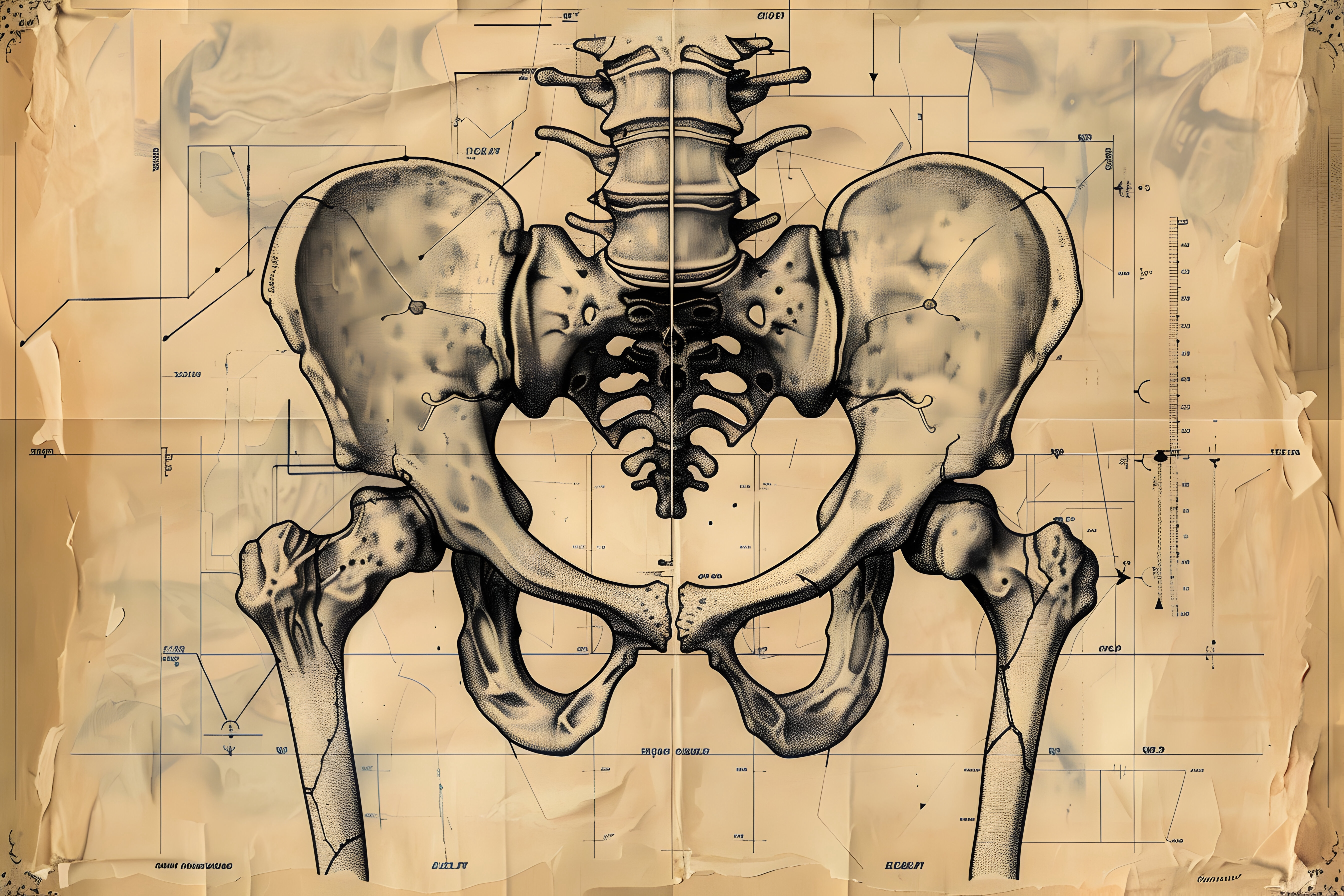 Pelvis & Hip Anatomy and Kinesiology for Posture & Locomotion