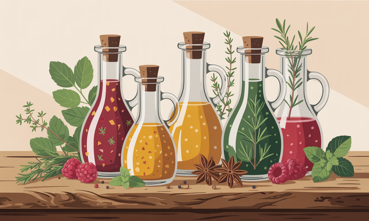 The Art of the Shrub:  Infused Herbal Vinegars