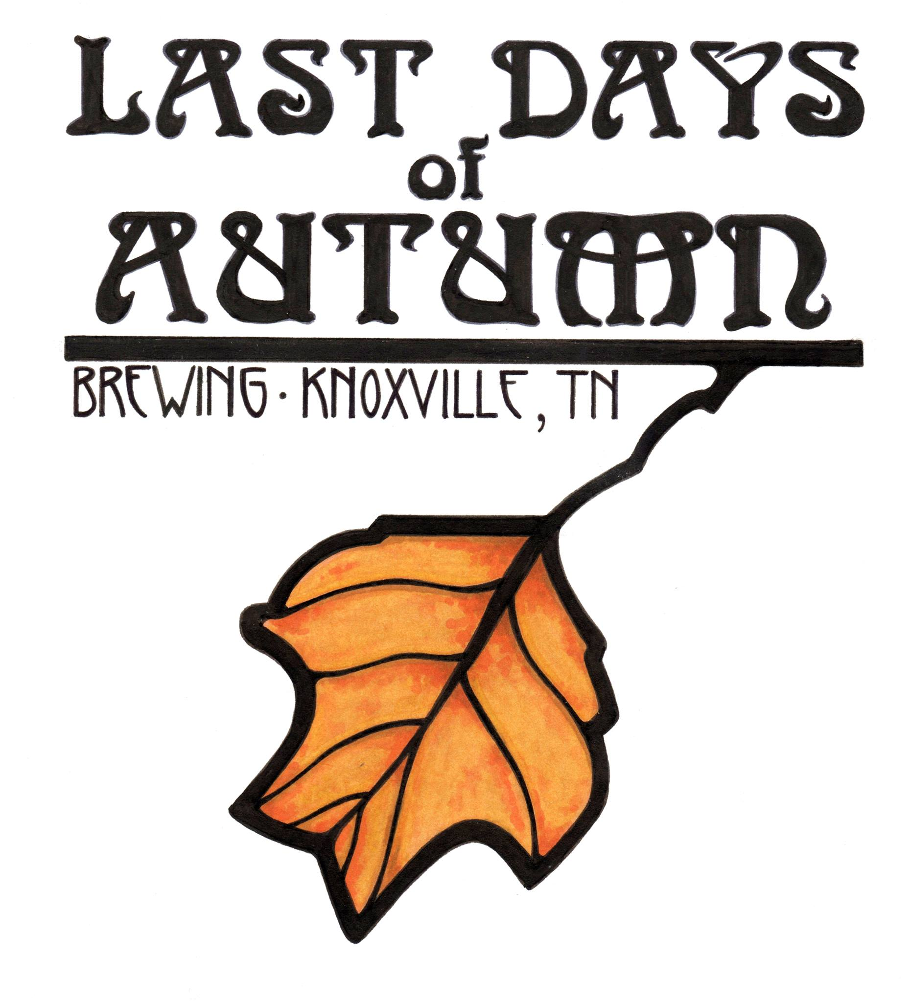 Last Days of Autumn Brewing logo