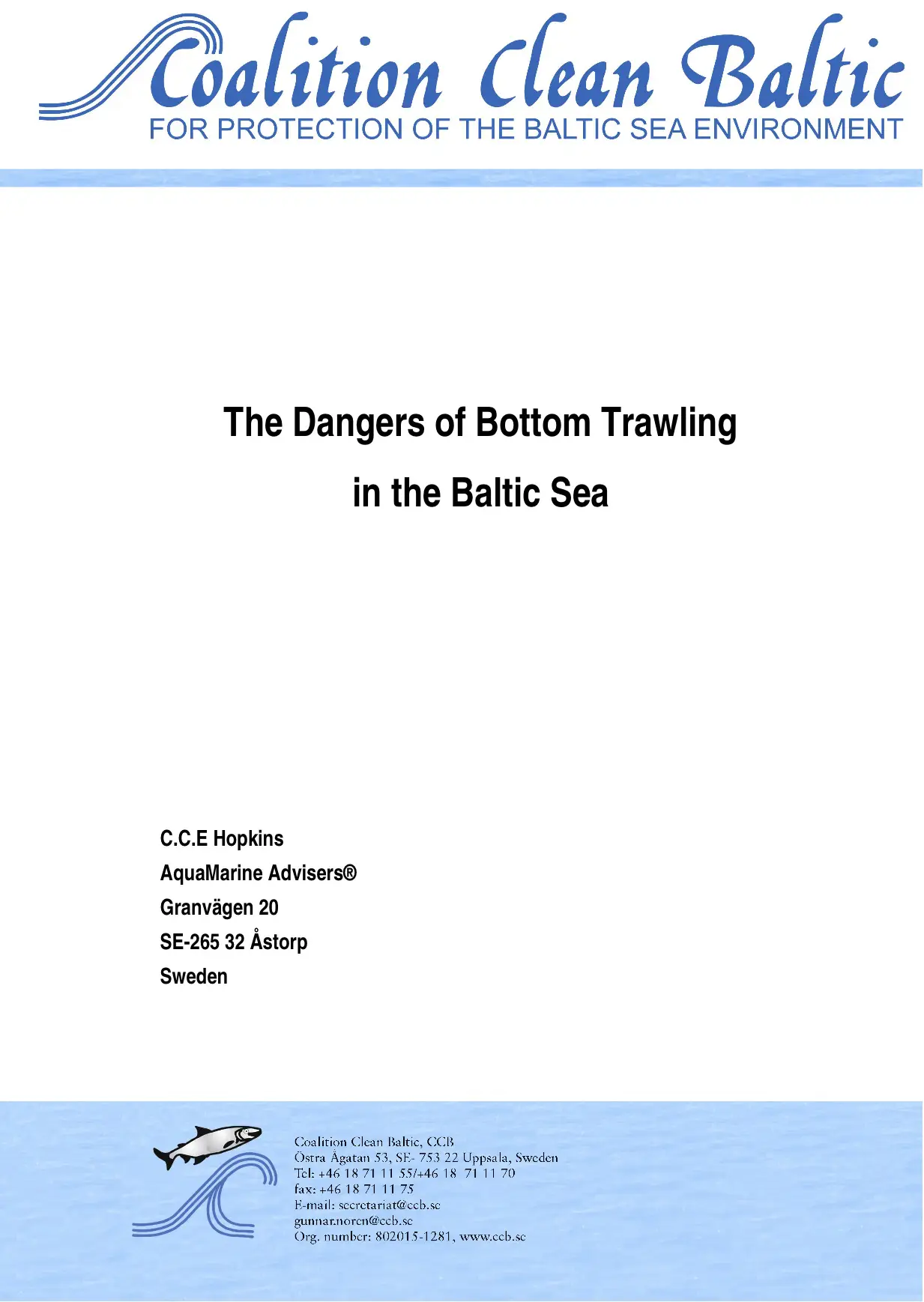 The Dangers of Bottom Trawling