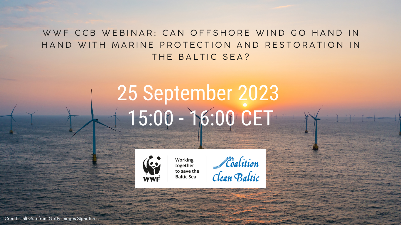 CCB & WWF Offshore Renewable Energy Webinar: MPAs and Restoration