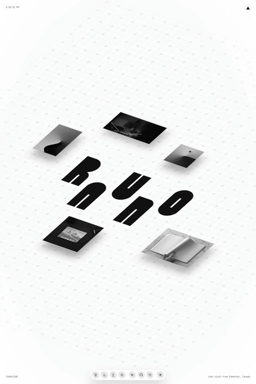 Rauno Freiberg website screenshot