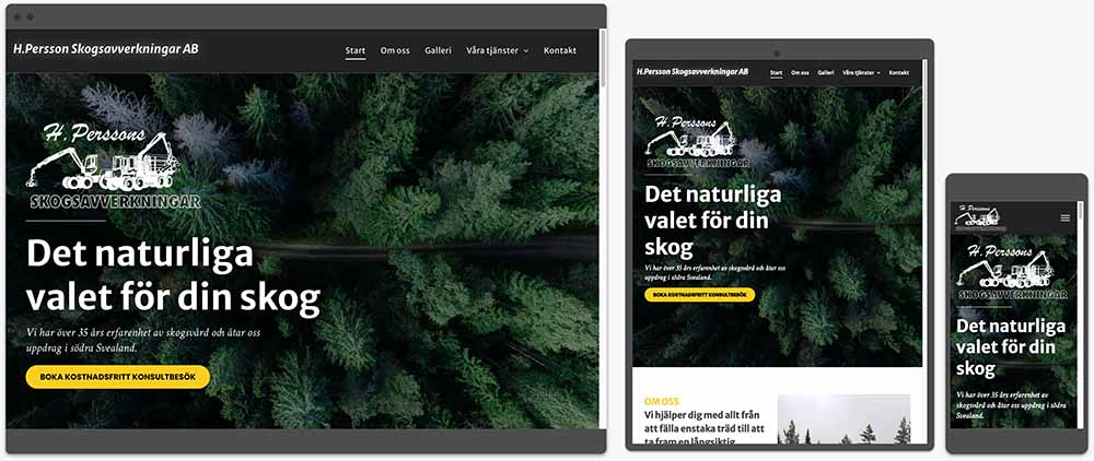 H.Persson Skogsavverkningar