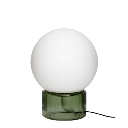 Hübsch Sphere Table Lamp Green