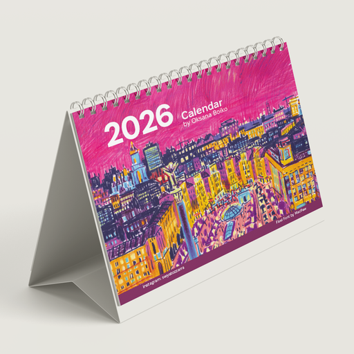 Календар для стола 2026