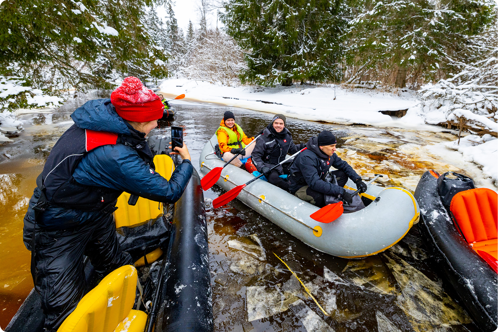 Packrafting adventure