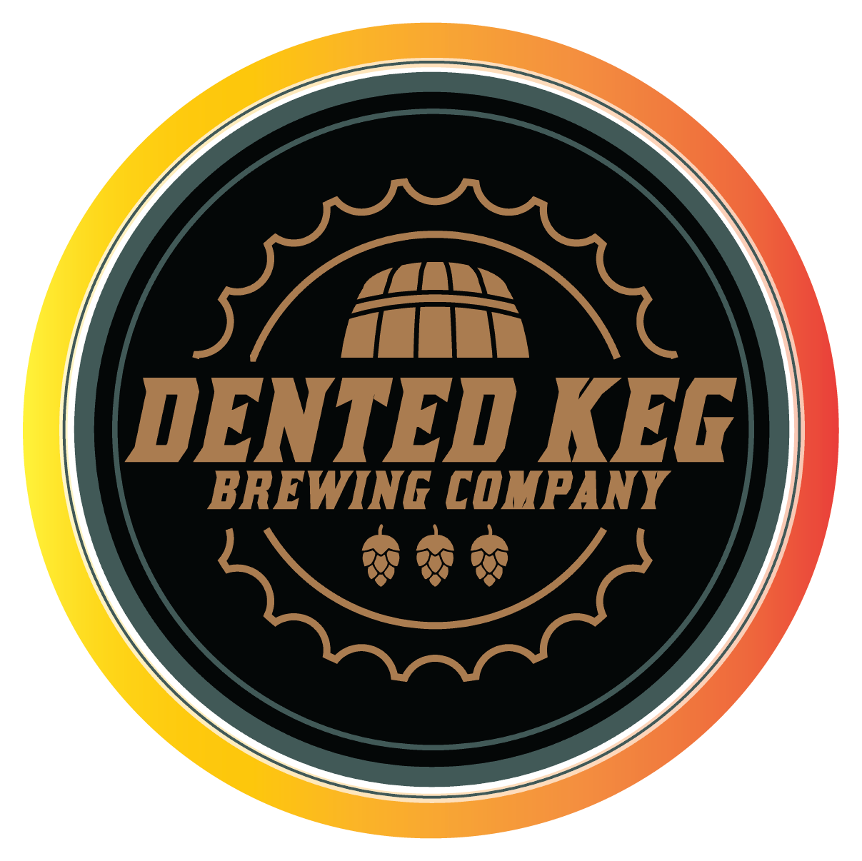 Dented Keg Brewing Company - Clearfield logo