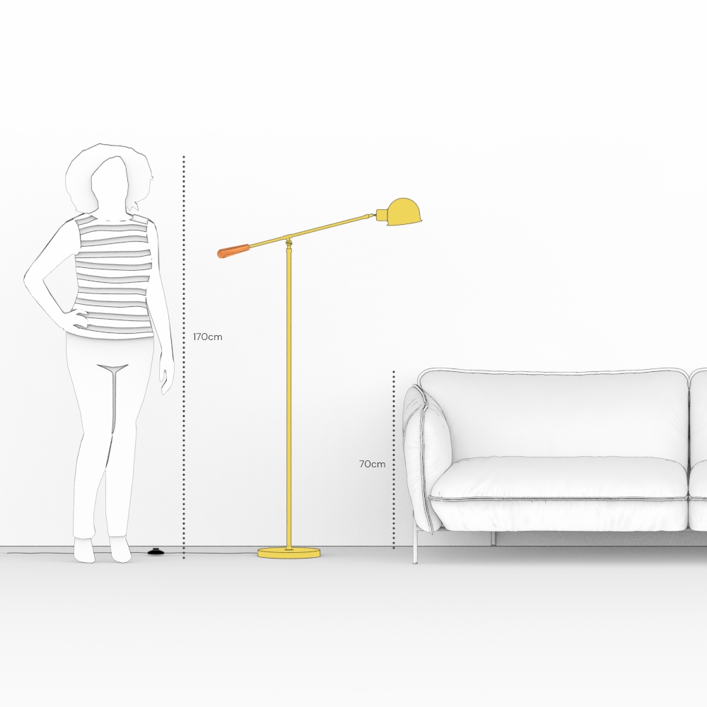 Coluna WORK STATION – iluminação de piso