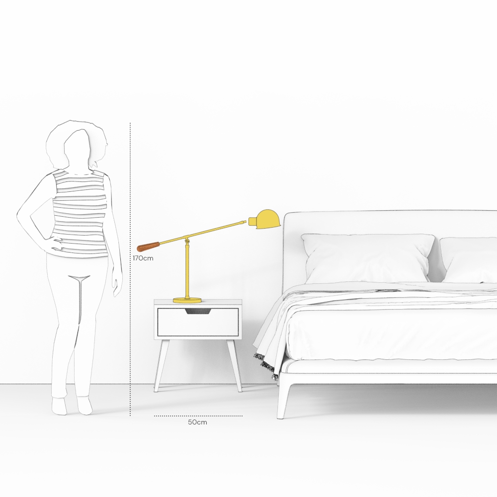 Luminária de Mesa WORK STATION – iluminação de mesa