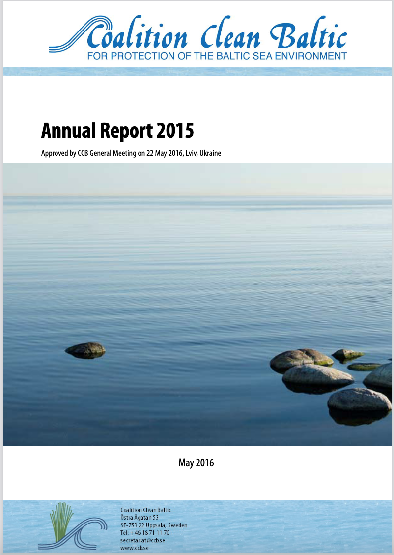 CCB Annual Report 2015
