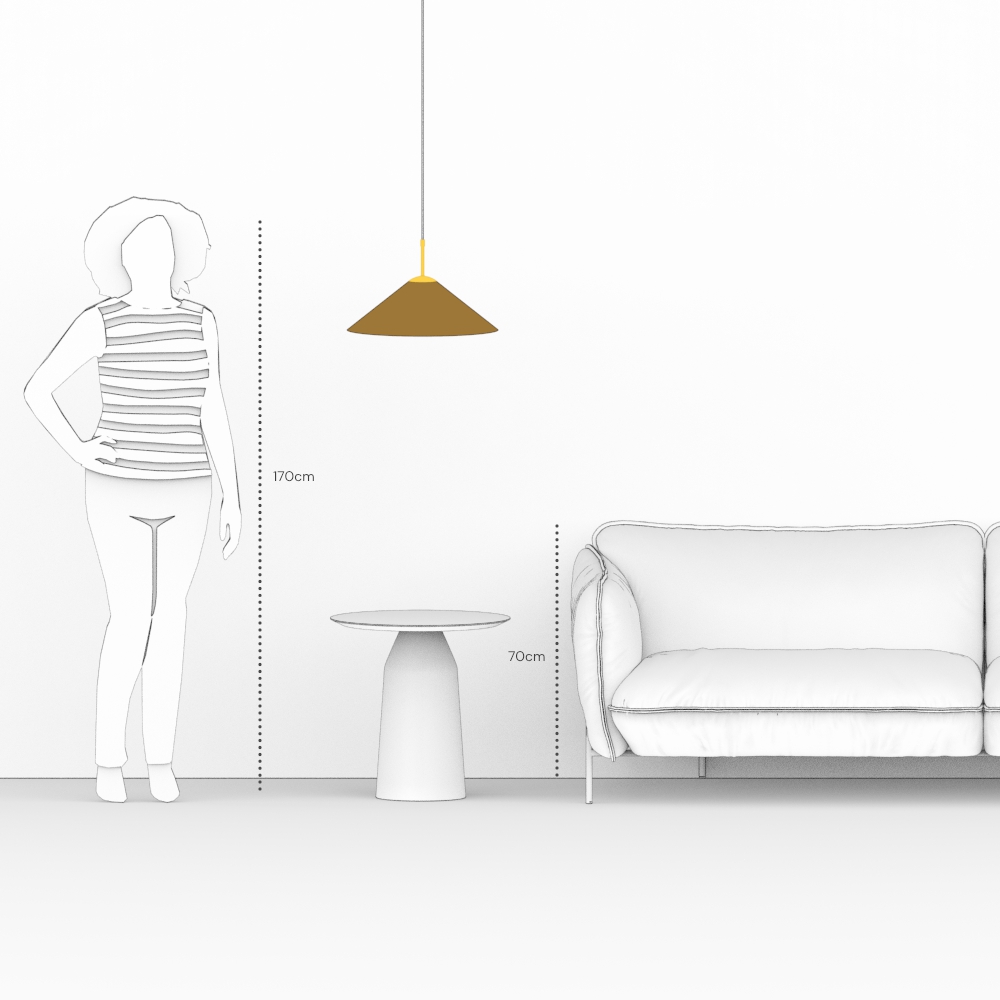 Pendente JADE – iluminação de teto