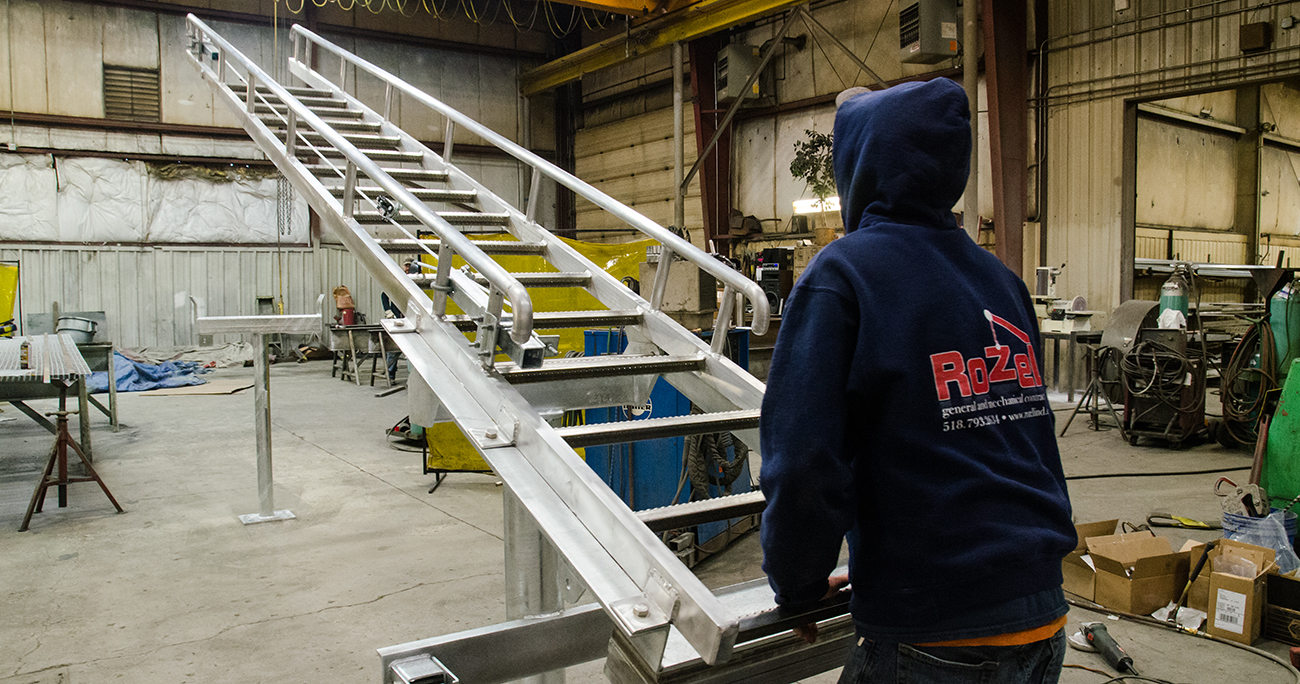 CUSTOM METAL LADDER FABRICATION