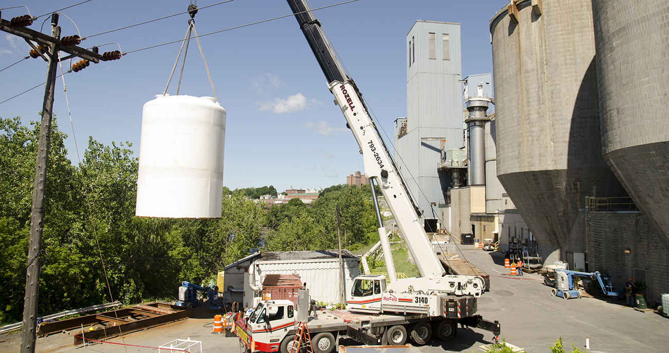 PRESSURE VESSEL FABRICATION AND INSTALLATION