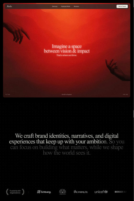 Redo Media website screenshot