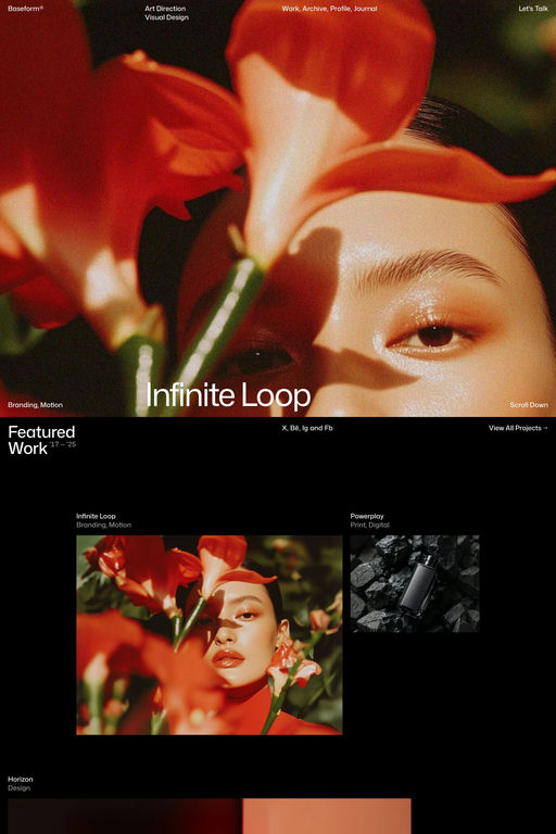 Baseform template screenshot