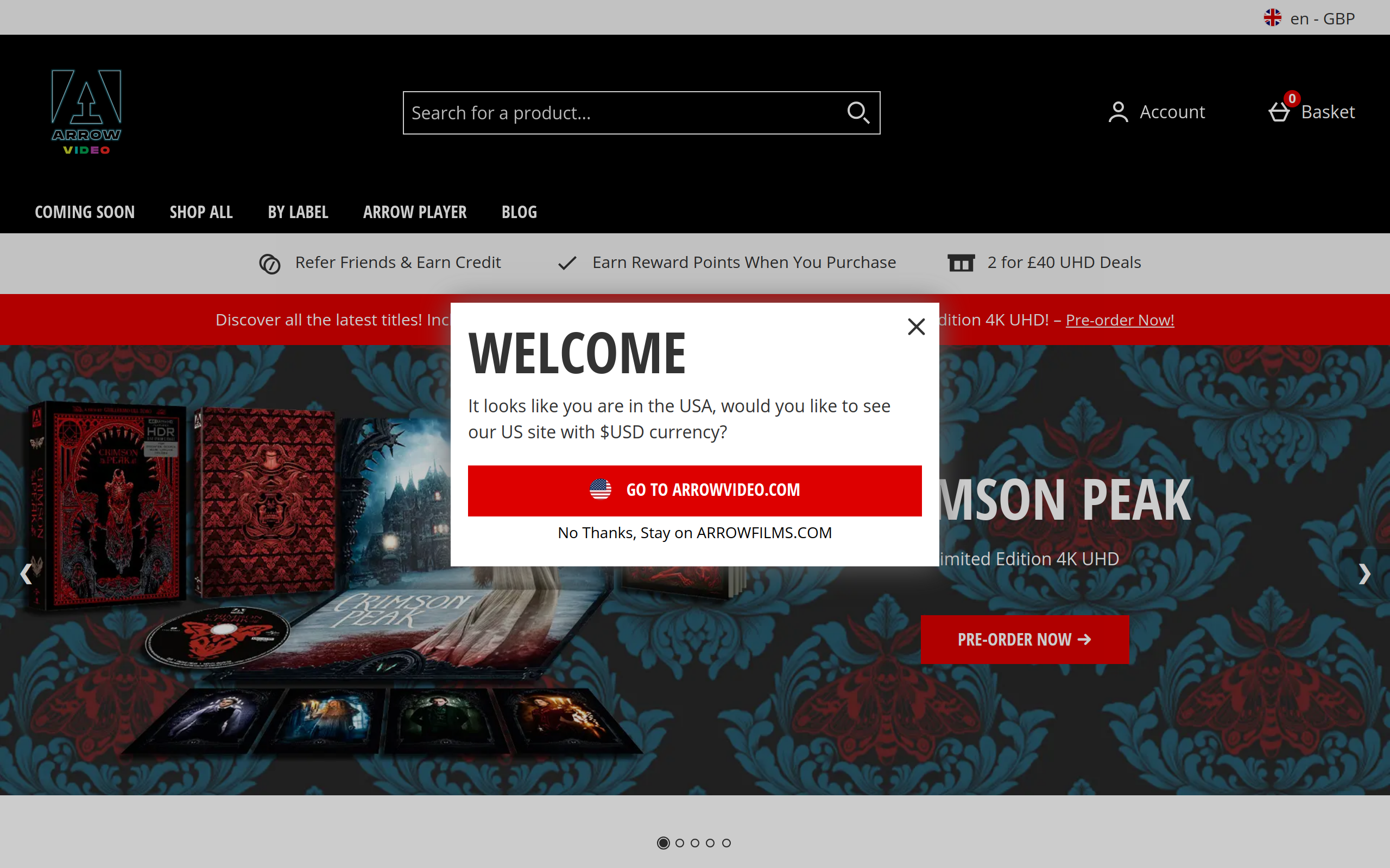 Arrow Film Distributors