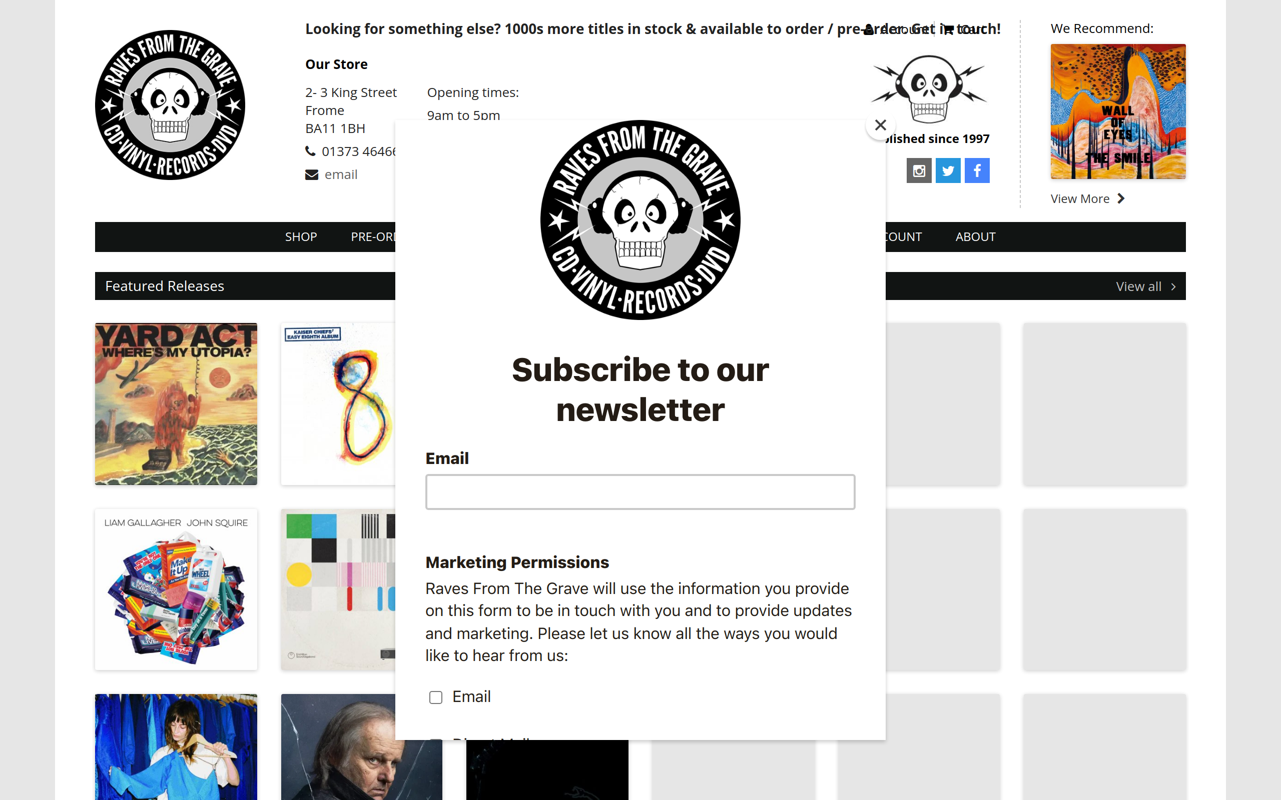 Raves from the Grave