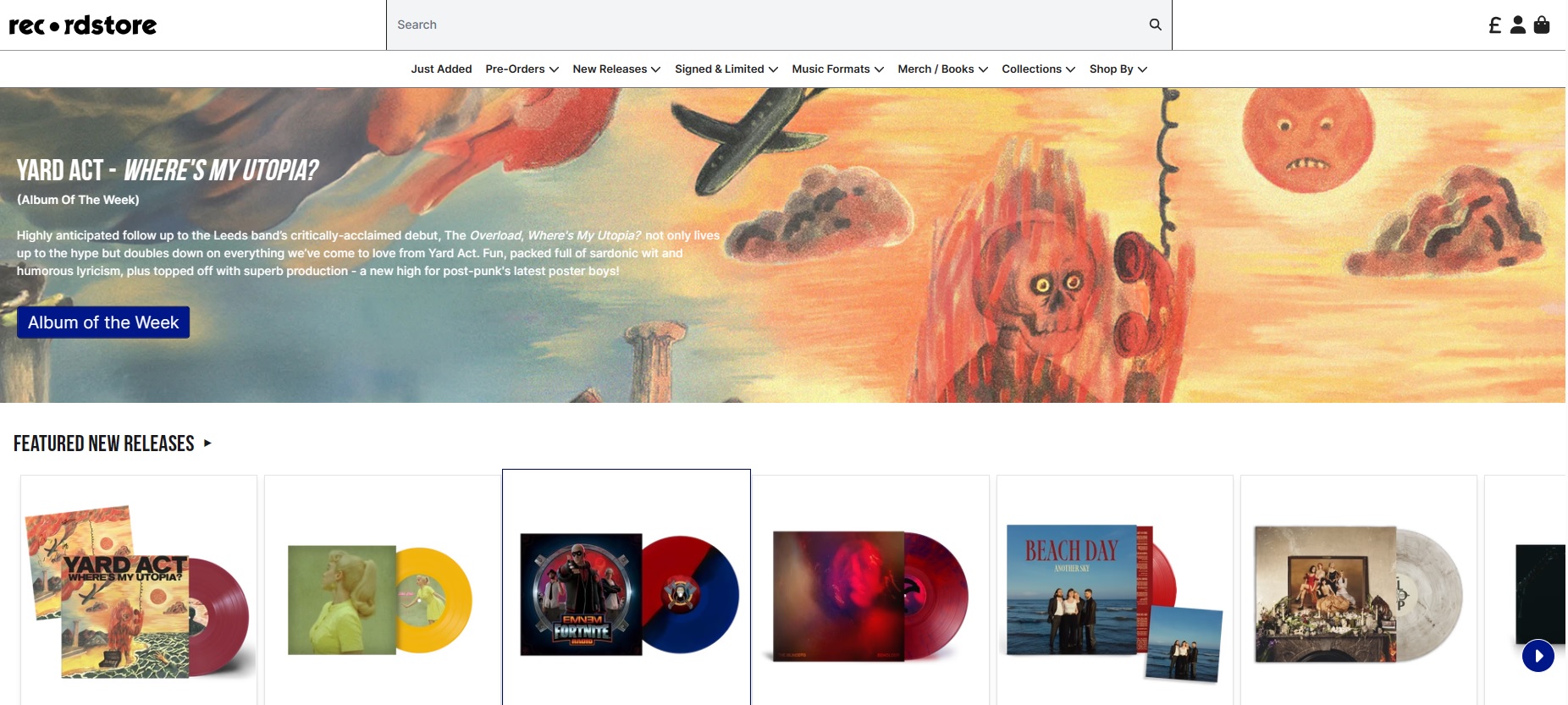 Universal Music UK eCommerce