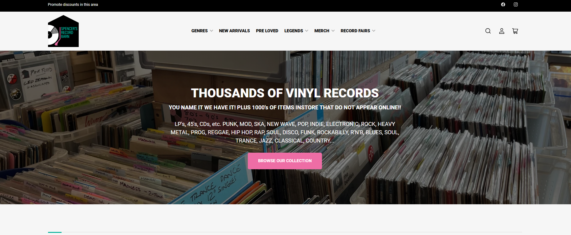 Spencers Record Barn