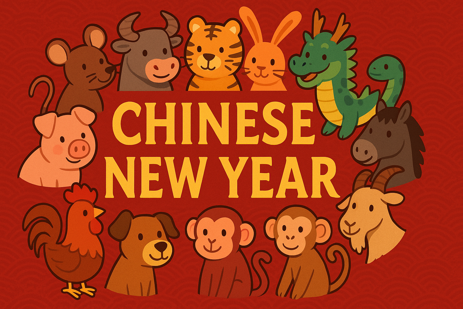 chinese new year animals