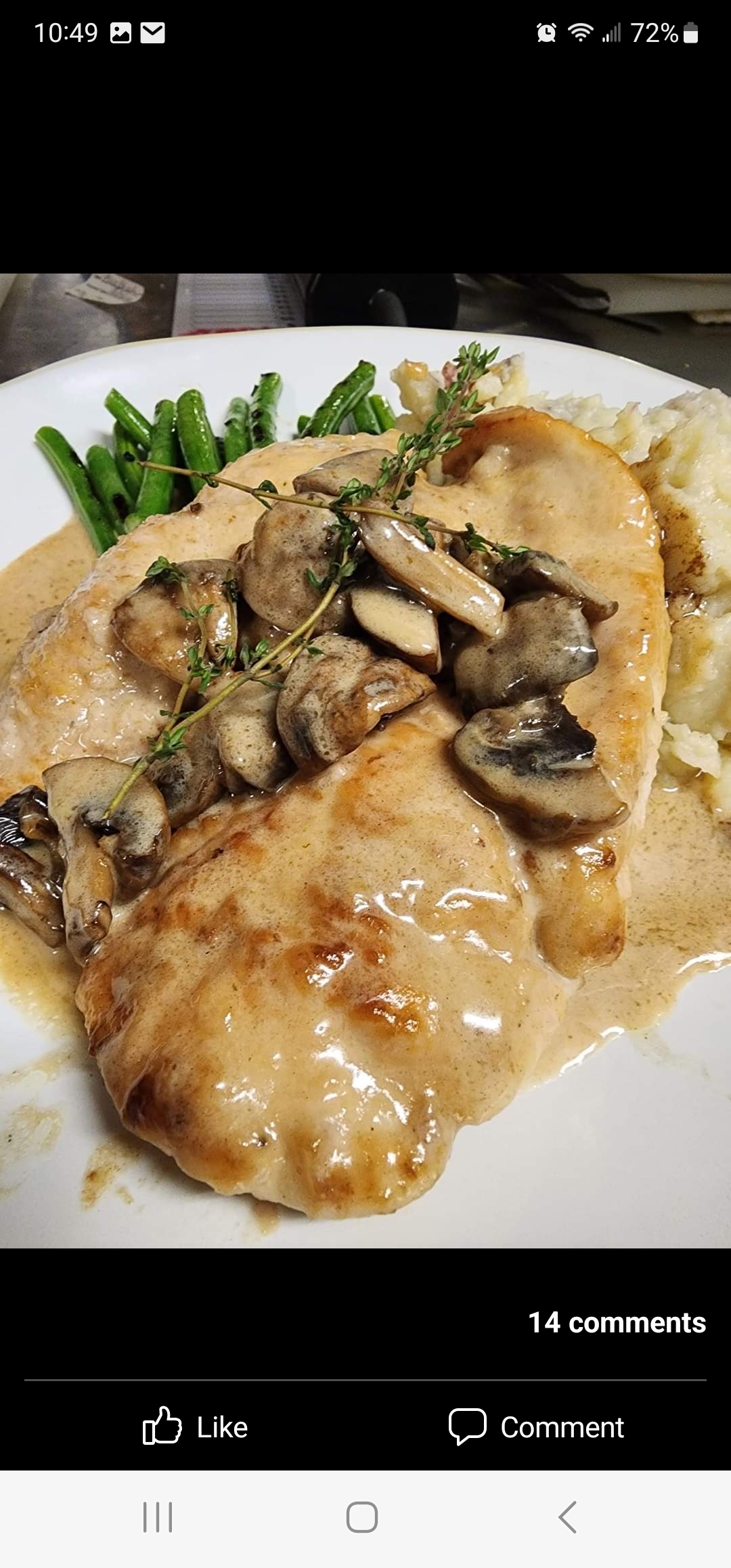 Chicken Marsala