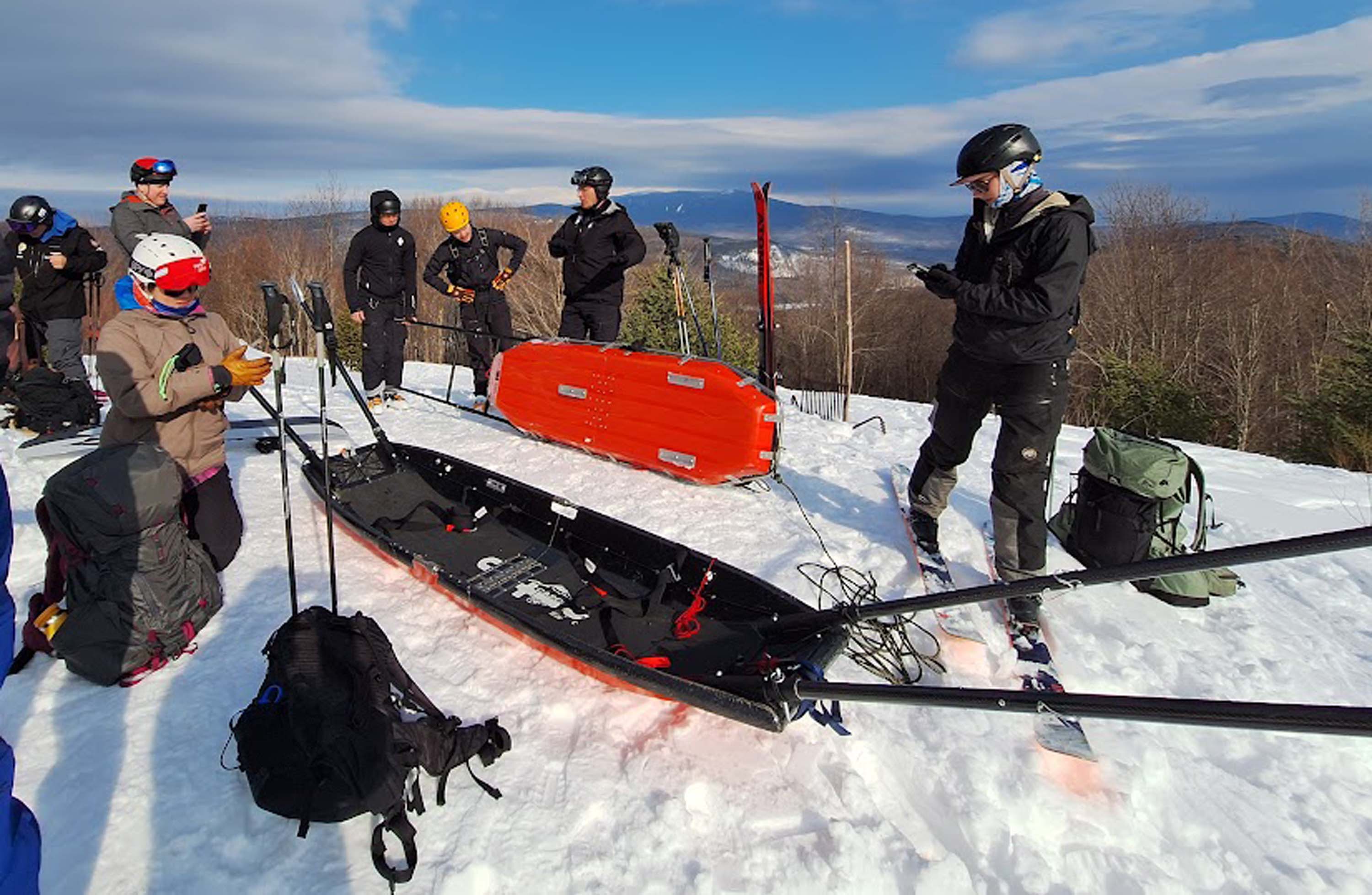 2D Backcountry Patroller School Held At Pike Glades