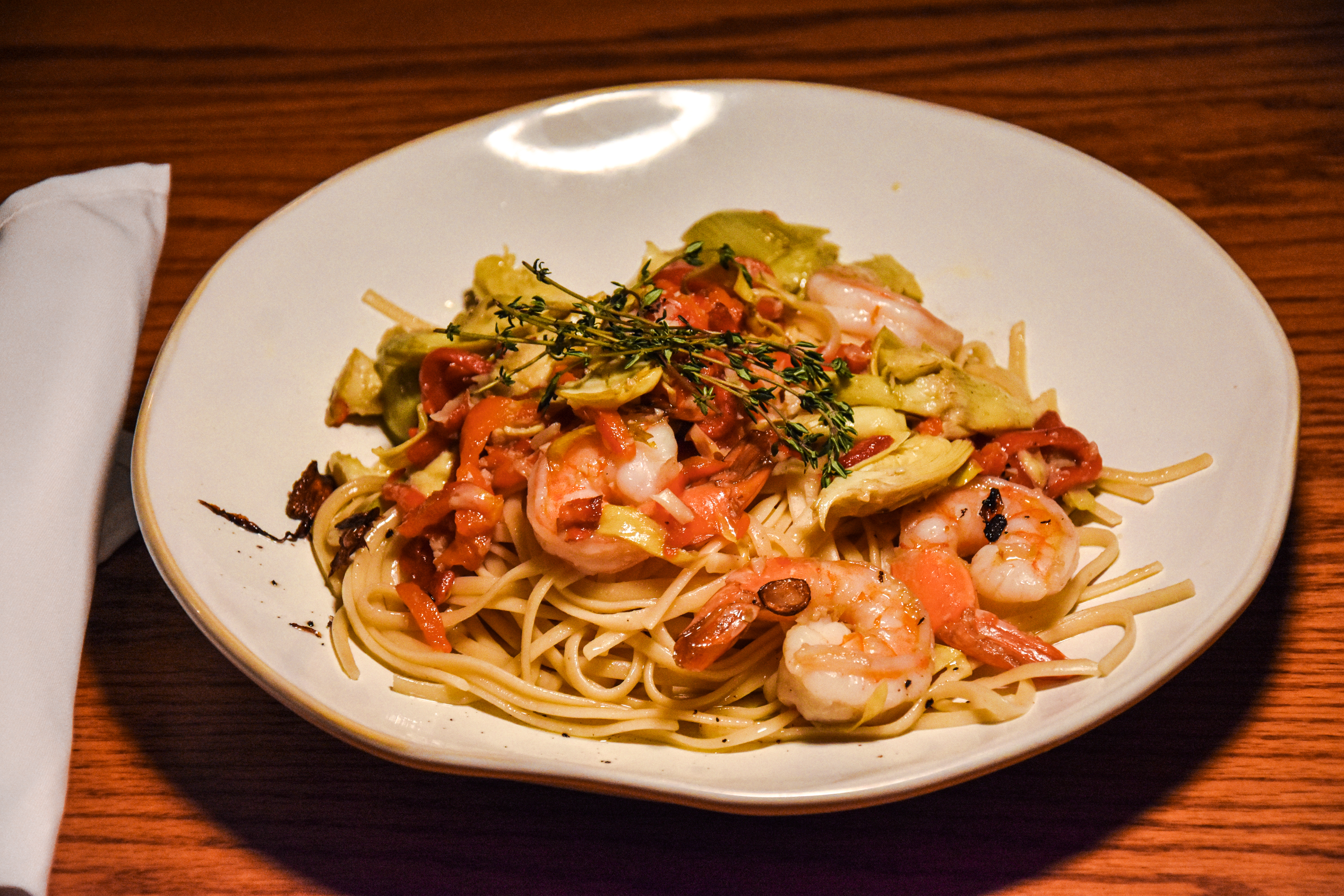 Shrimp Linguine