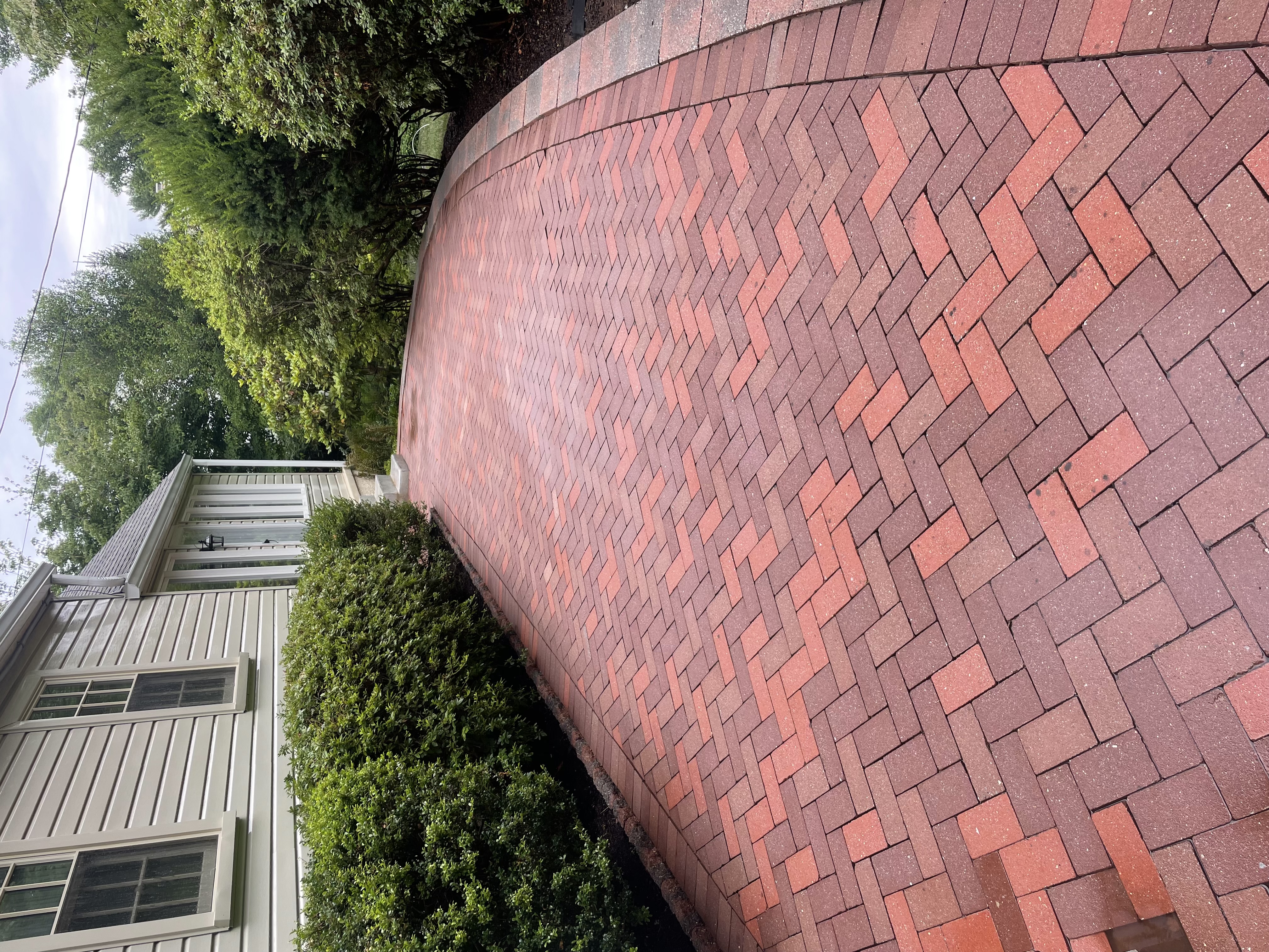 After Soft Wash Pavers, Patio and House in Wayne, PA