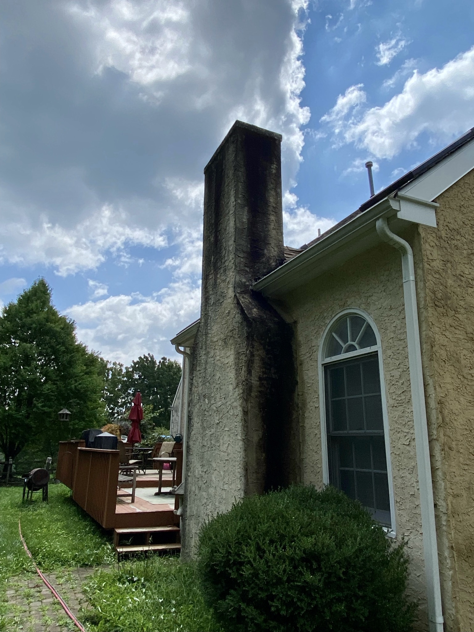 Before Soft Washing in King of Prussia, PA