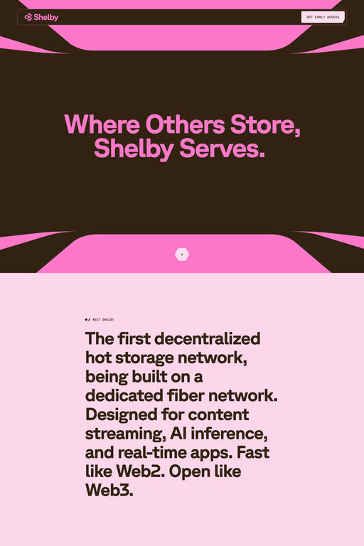 Shelby website screenshot