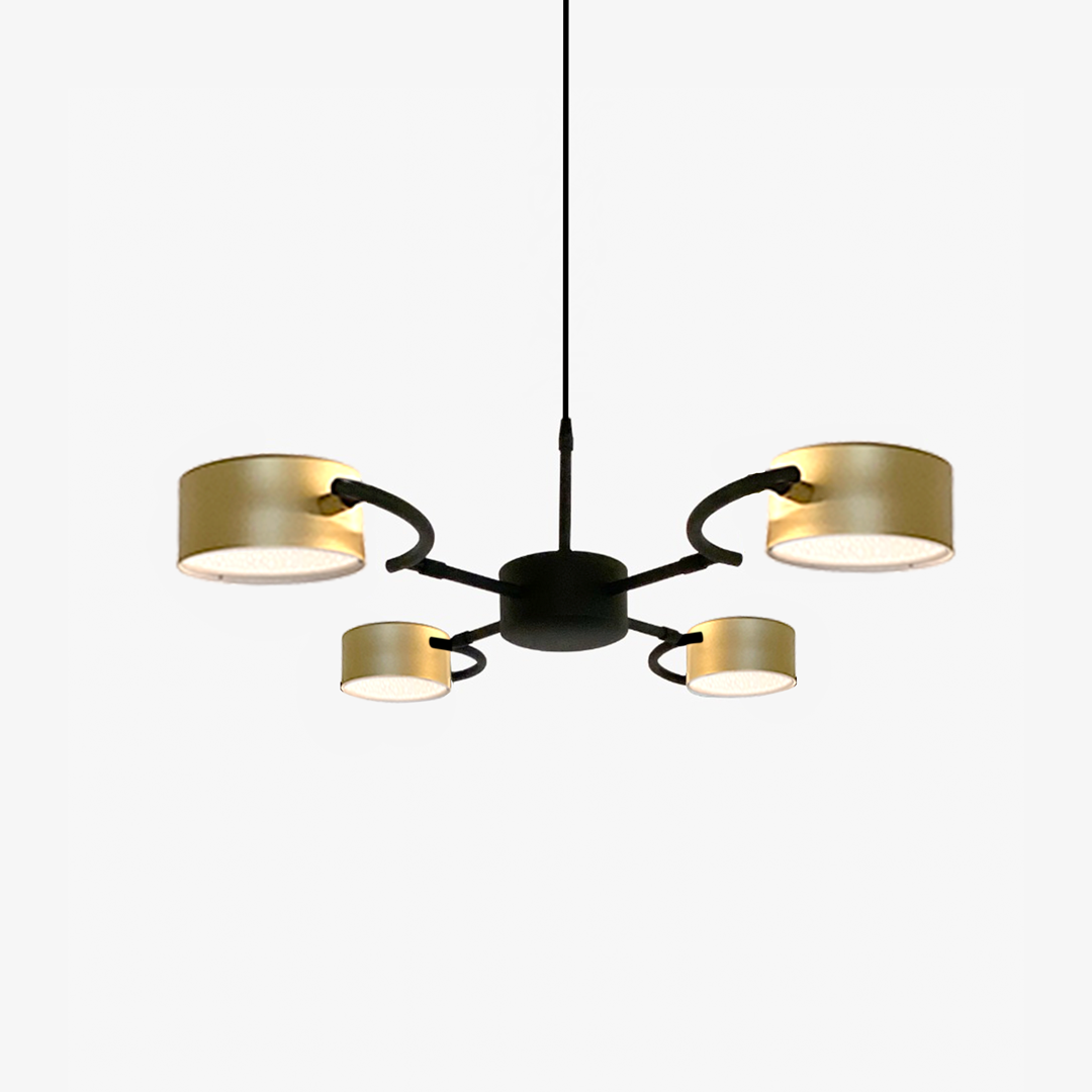 Pendente NELL - 4 FOCOS – iluminação de teto