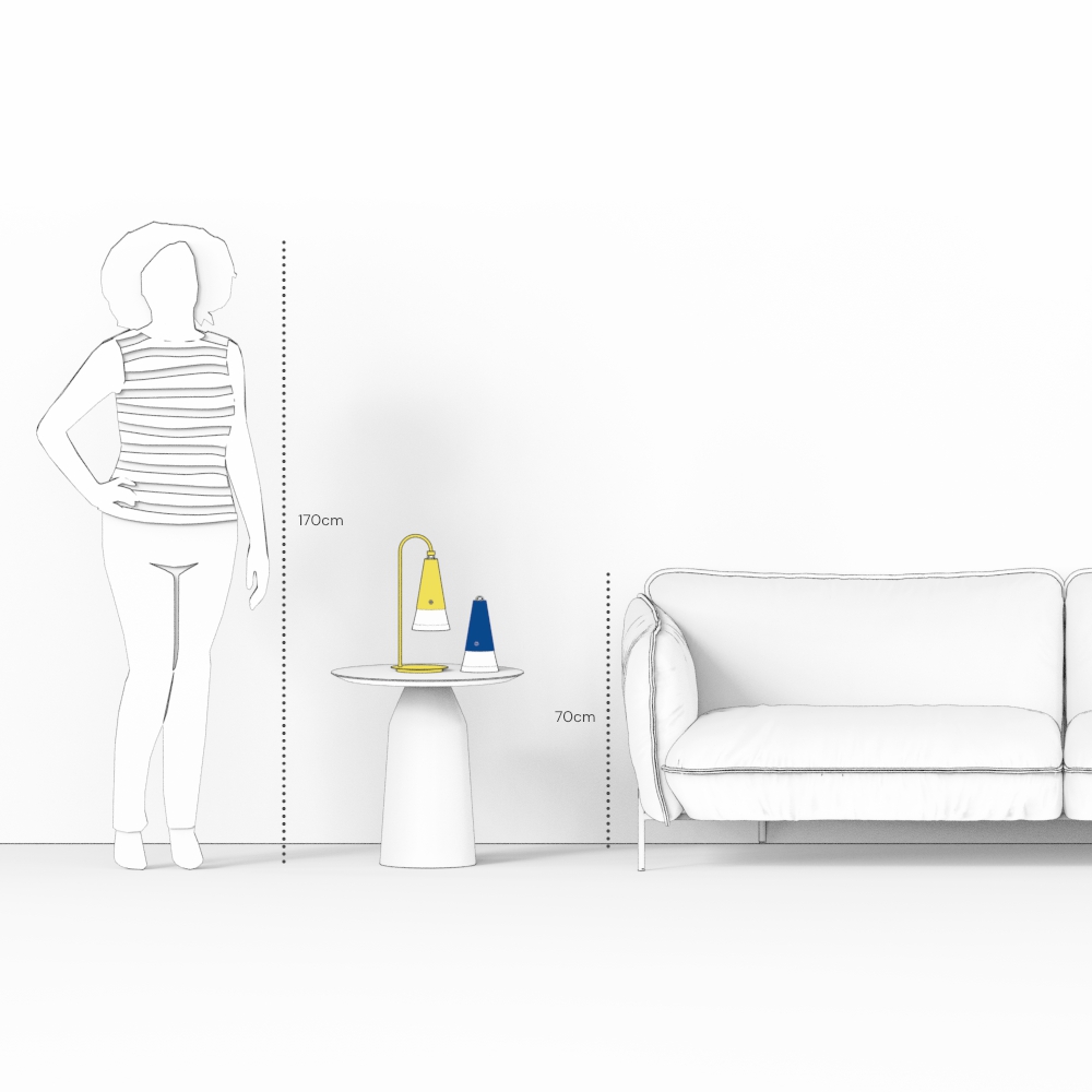 Luminária de Mesa PICO – iluminação de mesa