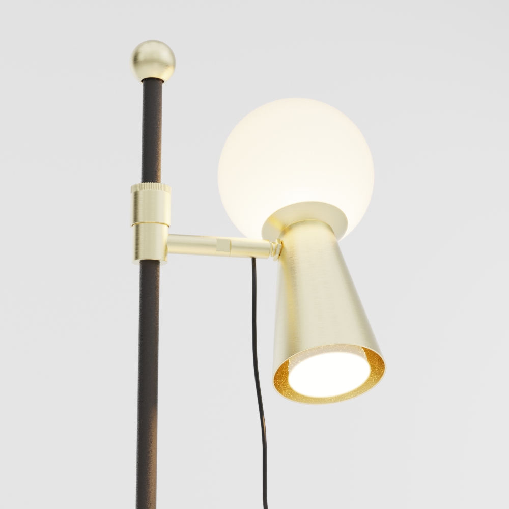 Abajur PIVÔ – iluminação de mesa