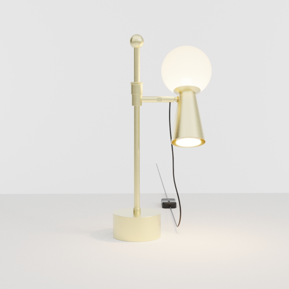 Abajur PIVÔ – iluminação de mesa