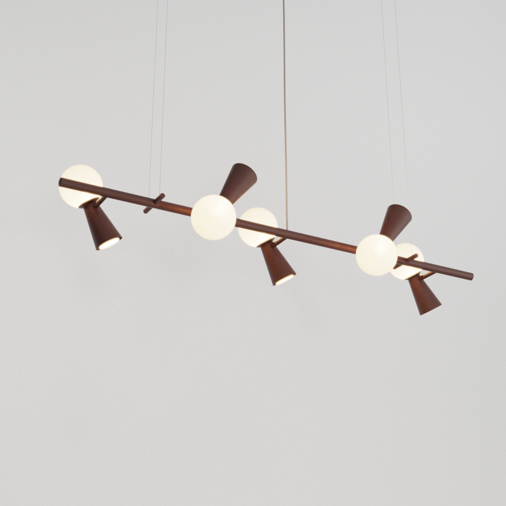 Pendente PIVÔ 5  – iluminação de teto