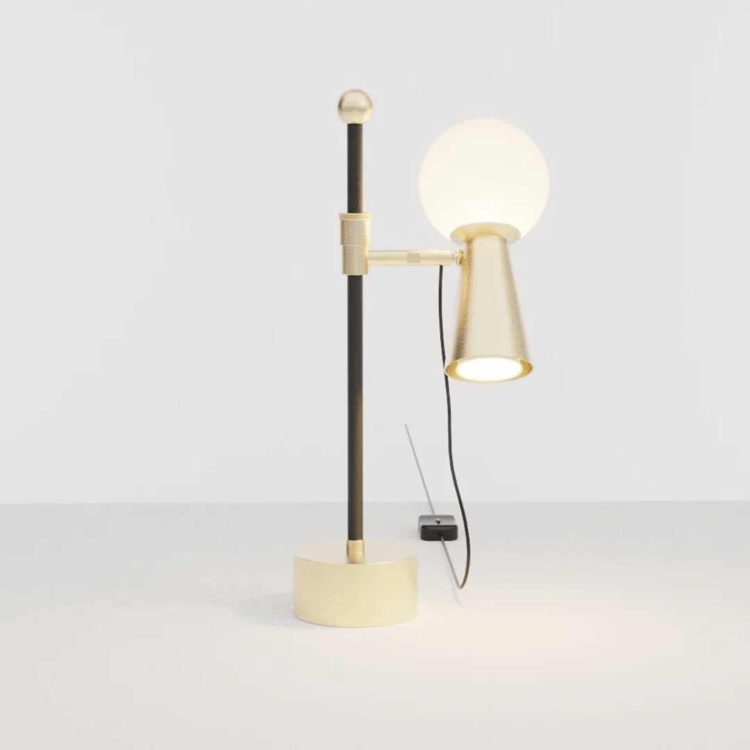 Abajur PIVÔ – iluminação de mesa