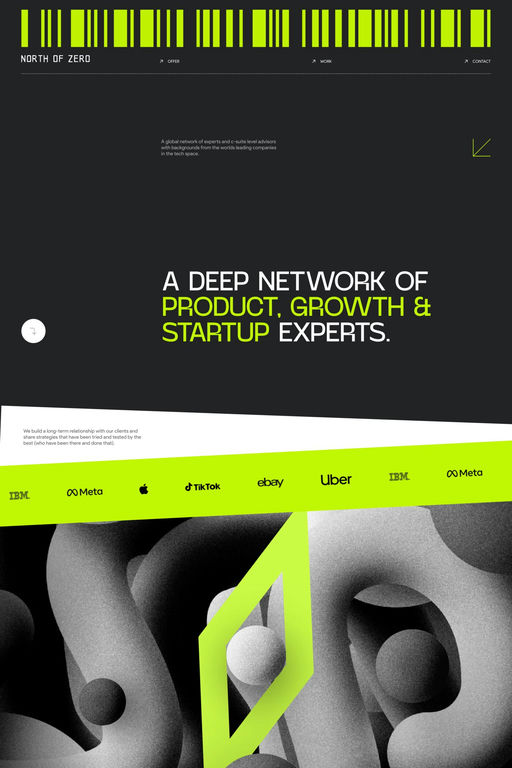 North of Zero website screenshot