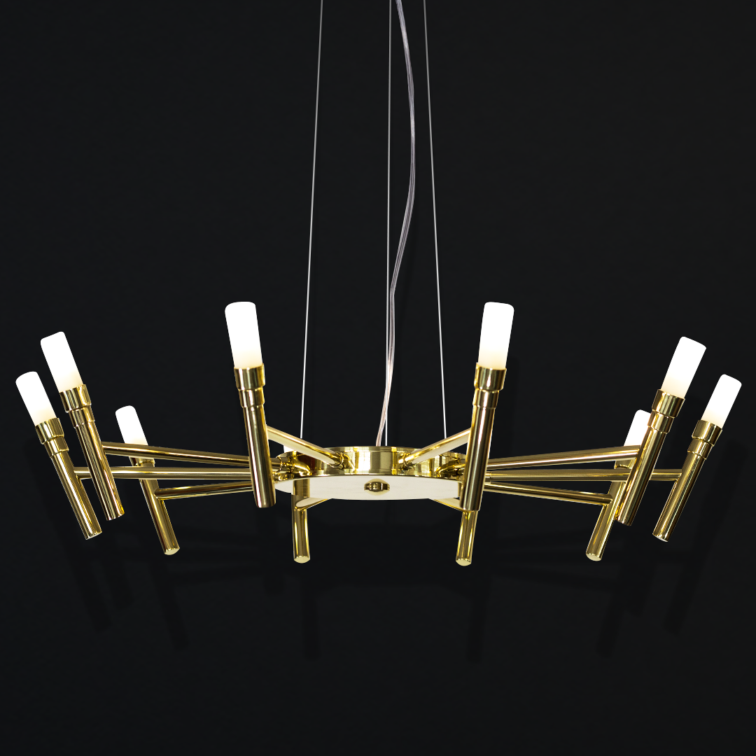 Lustre Montana – iluminação de teto