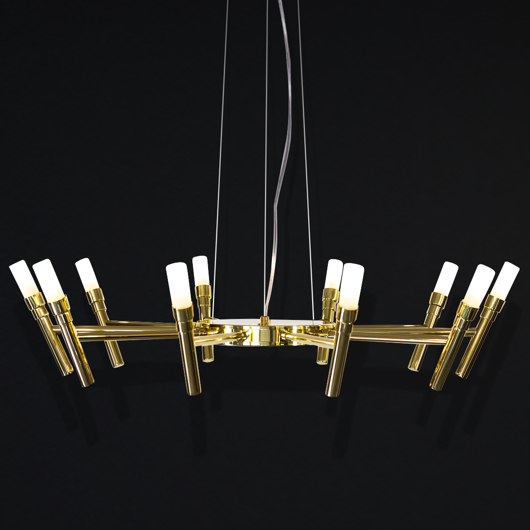 Lustre Montana – iluminação de teto