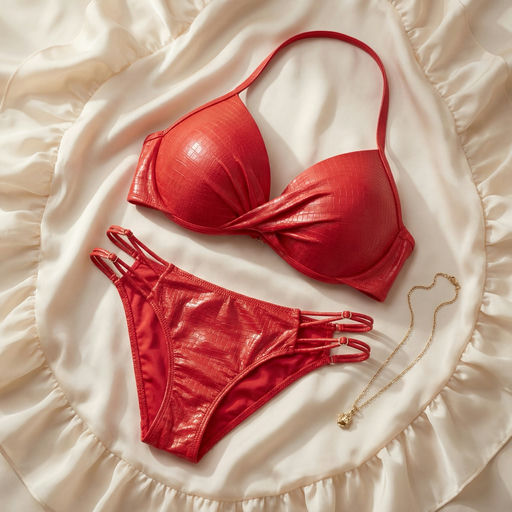 Curated product still life