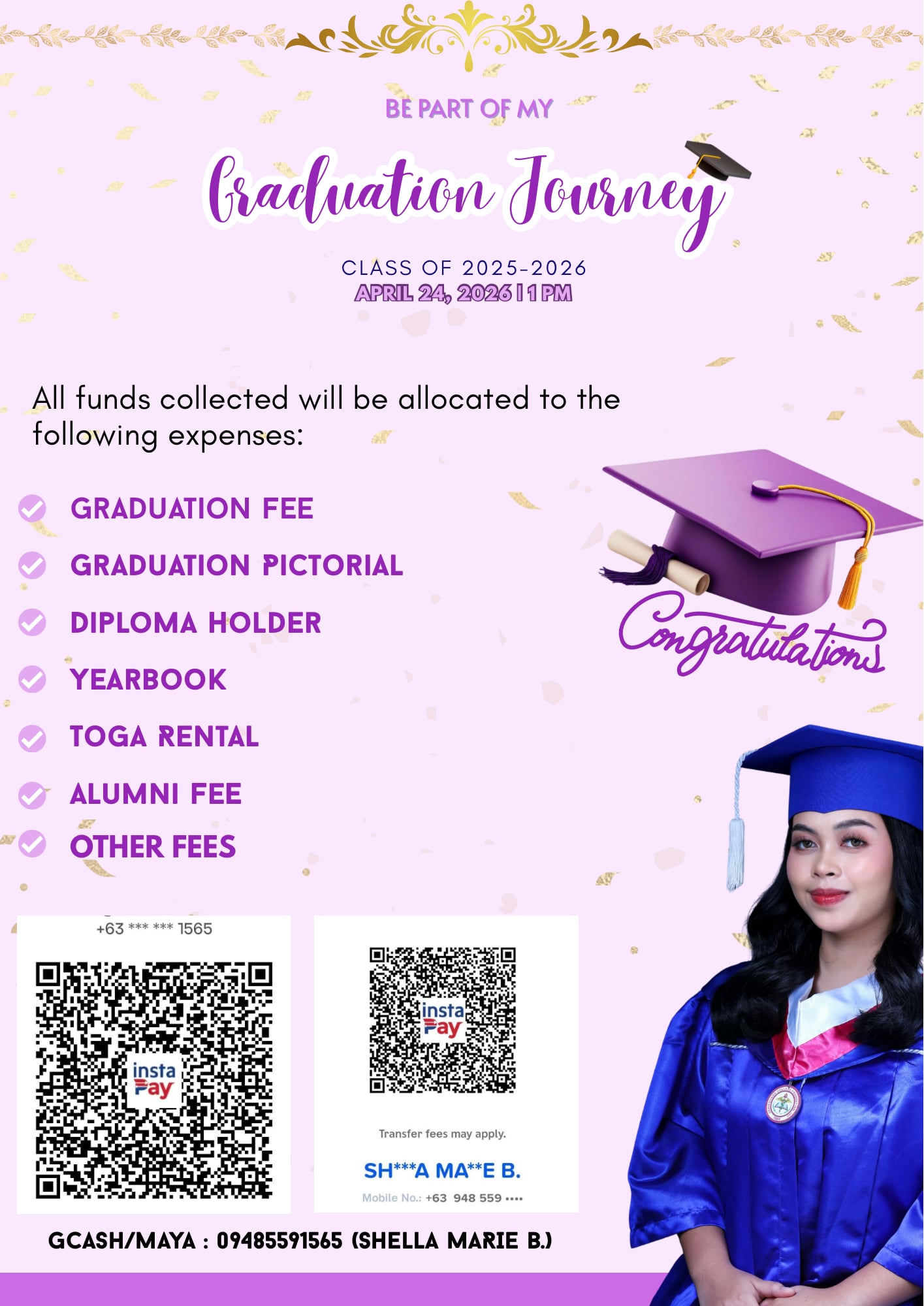 GRADUATION FEE & REVIEW CENTER