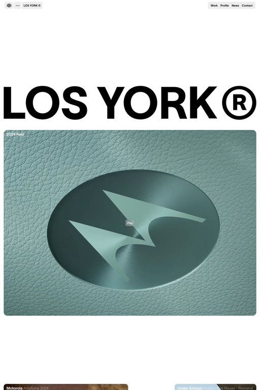 Los York website screenshot