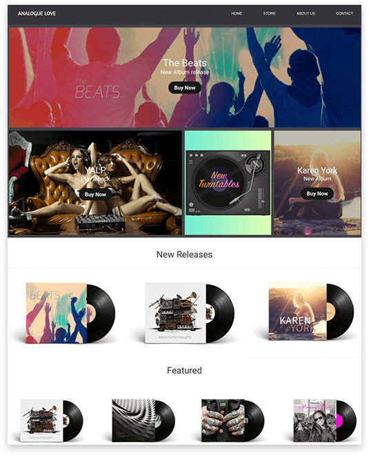 ร้านขายแผ่นเสียง และ ดนตรี