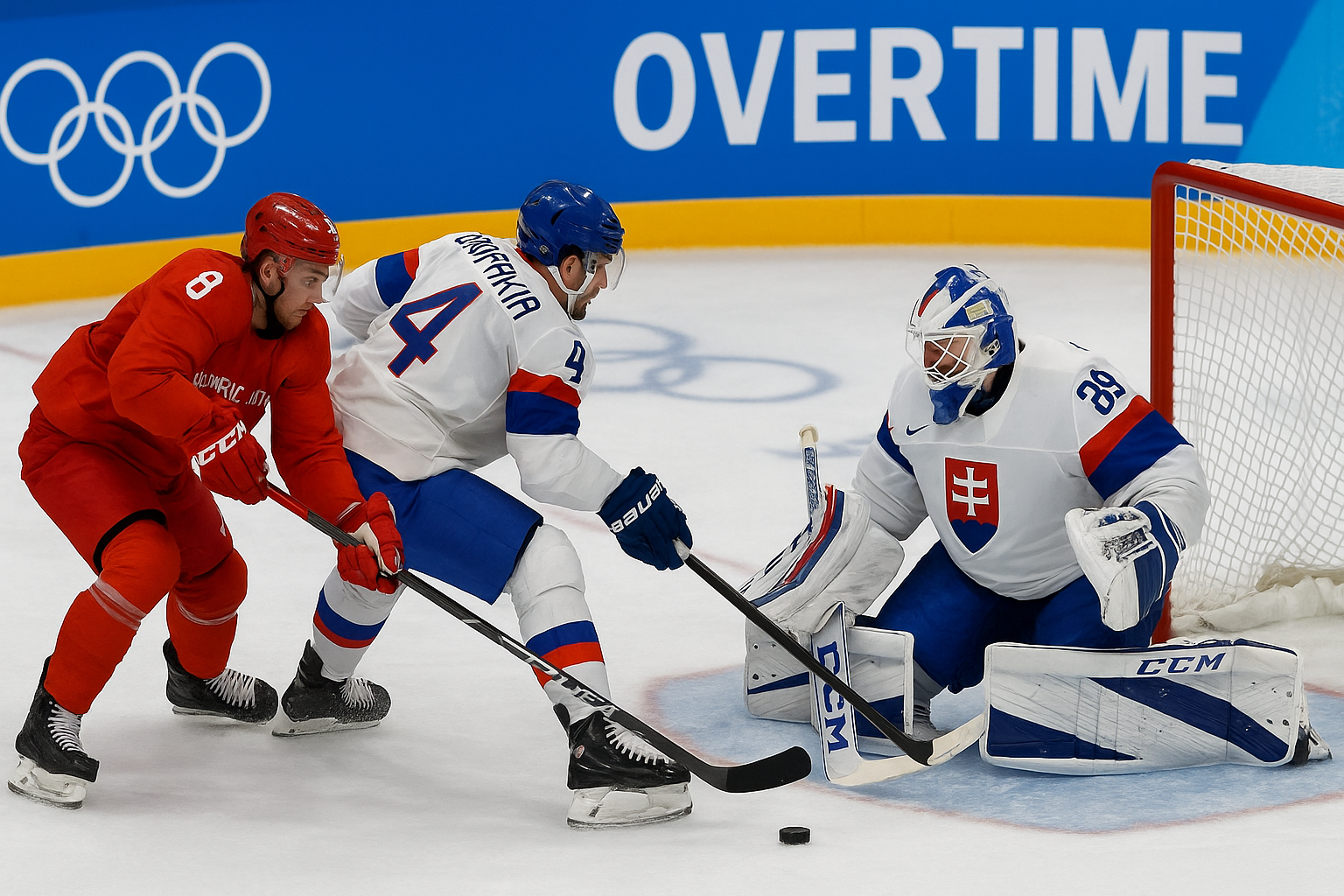 olympic hockey overtime rules