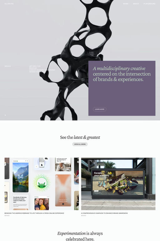 Allier Ho website screenshot