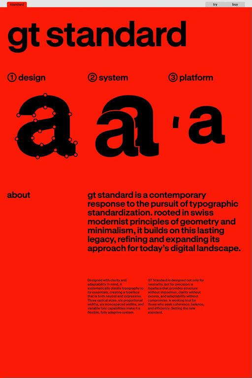 GT Standard website screenshot