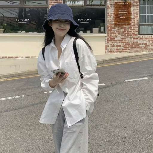 【细节为王】Lulu上新白衬衣