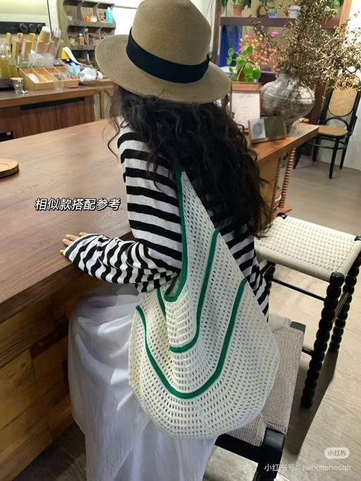 【南法度假风】Lulu新款编织包，清新绿色应季下