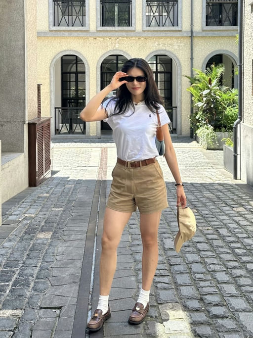 【4折！】【秀气小V领】